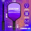 Custom Pickleball Paddle with Personalized Photo, Text & Logo, Ideal Gift for Pickleball Players, Beginners, Men, Women view 2