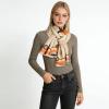 Relang Scarfs for Women Pashmina Silky Shawl Wrap for Evening Dressing Blanket Open Front Poncho Cape view 3
