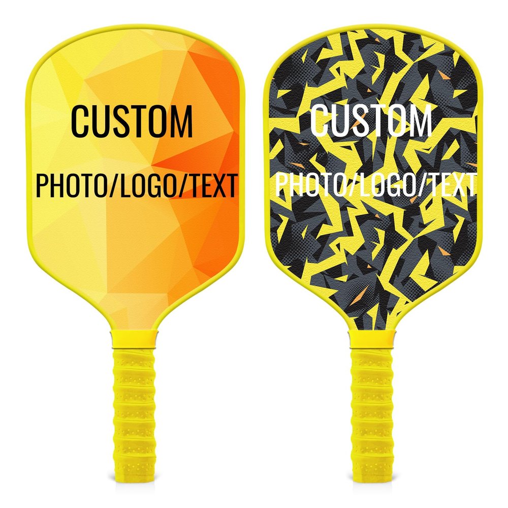 Custom Pickleball Paddle with Personalized Photo, Text & Logo, Ideal Gift for Pickleball Players, Beginners, Men, Women