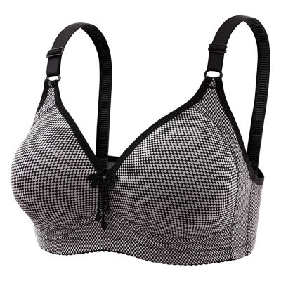 Women No Underwire Push Up Bras Comfort Wireless Bra Large Bust Everyday Bralettes Full Coverage High Supports Bras