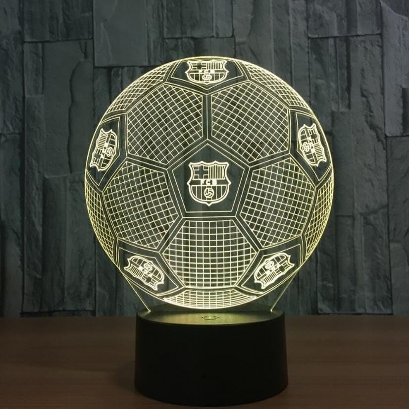Barcelona LED Soccer Lamp Decorative Lamp