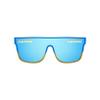FOCO Los Angeles Chargers NFL Gradient Overtime Sunglasses view 2