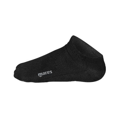 Mares Men's 422678 Prism 0.5 mm Polyethylene Freediving Spearfishing Socks | Designed for Warm Water Use, Black, Small