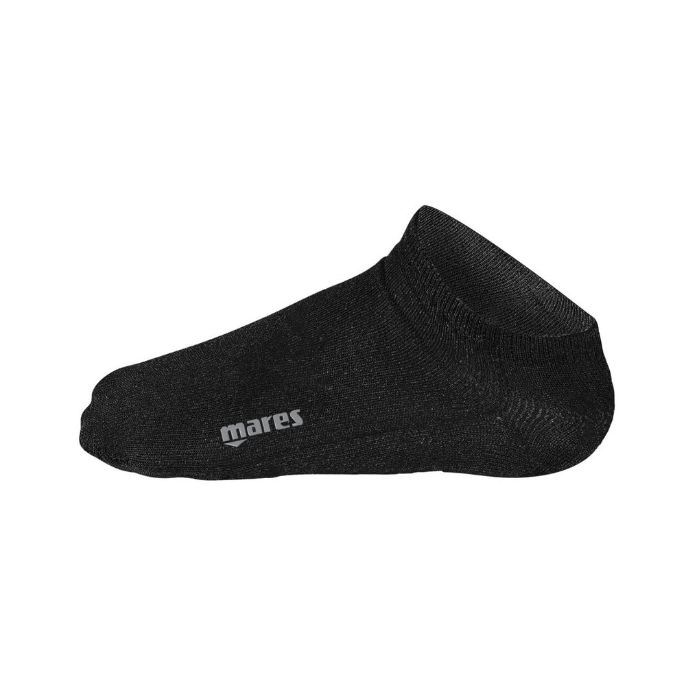 Mares Men's 422678 Prism 0.5 mm Polyethylene Freediving Spearfishing Socks | Designed for Warm Water Use, Black, Small