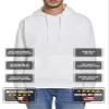 Personalized Shirt for Men Custom T-Shirt Add Your Image T-Shirt Add Your Text Photo Front/Back Print Hoodie Red Small view 3