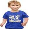 3T Royal Toddler This Kid is Dino-Mite Dinosaur T-Rex Toddler T-Shirt