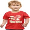 3T Red Toddler This Kid is Dino-Mite Dinosaur T-Rex Toddler T-Shirt