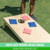 GoSports Official Regulation Cornhole Bean Bags Set of 8 - All Weather - Classic American Stars and Stripes view 3