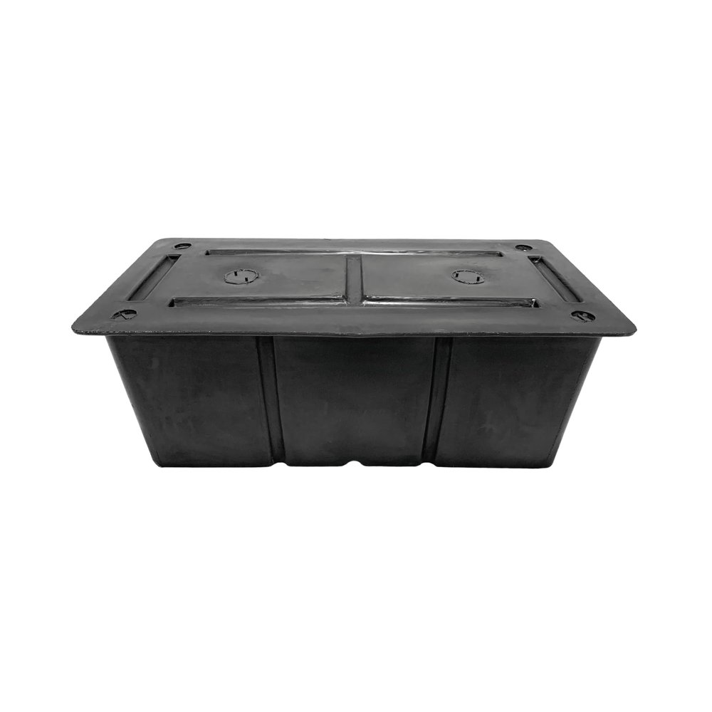 Eagle Float Flanged Dock Floats, Multiple Size Options, Floating Dock, Dock Flotation, Foam Core, Waterproof and Weatherproof, 15-Year Manufacturer Warranty (2'x4'x8)