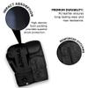 Arima Boxing Gloves - Premium PU Leather, Heavyweight - Ideal for Boxing, Kickboxing, Muay Thai & Fitness Training - Matt Black, 14 oz. view 2