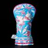 Pins & Aces LE Tropical Lawn Flamingo Head Cover - Premium, Hand-Made Leather Woods Headcover - Funny, Tour Quality Golf Club Cover - Style and Customize Your Golf Bag (Utility) view 2