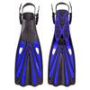 Divers Supply Sea Elite Starter Mask, Fin, and Snorkel Package Single Lens (Blue, Small/Medium) view 4