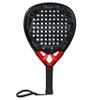 Franklin Sports Padel Racket - Glide - Fiberglass Padel Paddle with Foam Core - Pop Tennis Racket - 365g Paddle - Premium Performance - Blue/Yellow view 1