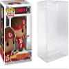 CLARKtoys Patrick Mahomes II (Kansas City Chiefs) NFL Funko Pop! Series 12 Vinyl Figure, w/Ecoteck Protective Case, Clear, Red/White/Yellow, mahomess12case view 1