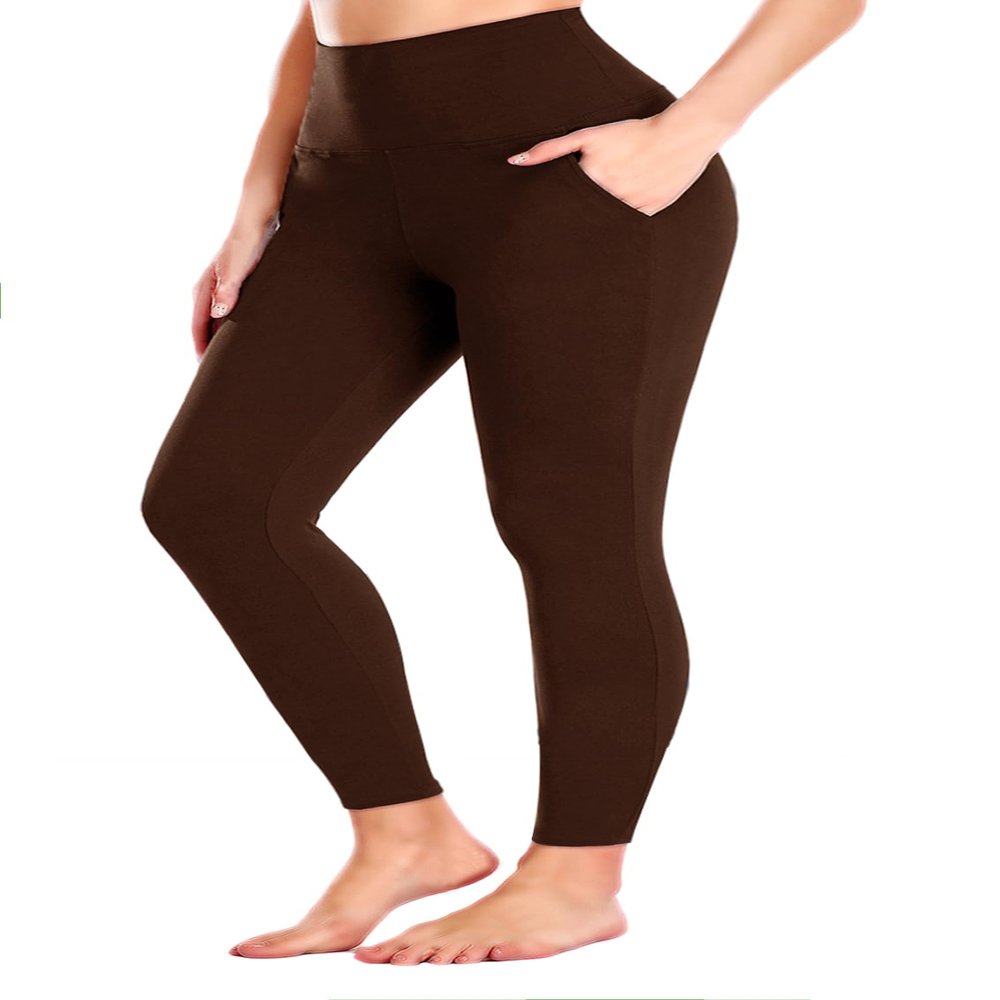 HayFeel Girls Leggings with Pockets-Kids Soft High Waist Athletic Workout Dance Running Yoga Pants for 6-14Years