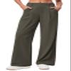 Ewedoos Wide Leg Pants Woman Stretchy Work Dress Pants Women Trendy 2026 Business Casual Outfits Comfort Fit Slacks Trousers Olive Green view 1