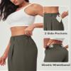 Ewedoos Wide Leg Pants Woman Stretchy Work Dress Pants Women Trendy 2026 Business Casual Outfits Comfort Fit Slacks Trousers Olive Green view 4
