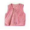 Patgoal Baby Girls Boys Sherpa Fleece Vest Toddler Lightweight Fall Winter Warm Sleeveless Outerwear Jacket with Pockets view 1