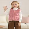 Patgoal Baby Girls Boys Sherpa Fleece Vest Toddler Lightweight Fall Winter Warm Sleeveless Outerwear Jacket with Pockets view 2