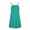 Womens Tennis Dress with Built in Shorts Casual Sleeveless Hot Shot Mini Dress Workout Spaghetti Strap Dresses Athletic Dress for Women with Shorts Underneath Sporty Womens Golf Dress Dark Green view 3
