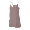 Womens Tennis Dress with Built in Shorts Casual Sleeveless Hot Shot Mini Dress Workout Spaghetti Strap Dresses Athletic Dress for Women with Shorts Underneath Sporty Womens Golf Dress Khaki view 3