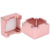 Aluminum Alloy Chalk Holder Portable Stick Carrier Case for Pool Billiards (Rose Gold) view 2