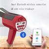 ZMQJEQANBG Portable Bullhorn Megaphones High Power Solar Charging, 35w Recording Horn Guide Multifunction Bullhorn Speaker with Volume Control and Siren Lightweight view 3