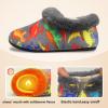 Centipede Demon Toddler Slippers for Boys Girls Slip on Kids House Shoes Lightweight Barefoot Furry Sock Shoes Dinosaur Slippers Indoor Outdoor Warm Walking Shoes 5-5.5 Toddler view 3