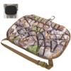 BLISSWILL Hunting seat CushionStadium Cushion100% Memory Foam Silent Lightweight for Camping, Hunting, FishingCampingOutdoorSuper Camo-Timber view 1