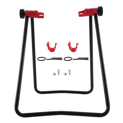 Beuiouer Bicycle Repair Stand Wheel Kick Holder Carrier Centering Tools Bracket for Bicycle Wheels Road Tools Maintenance