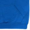 Ohoo Men's Short Raglan Sleeve Hoodie Pullover Slim Fit Lightweight Summer Hooded Sweatshirt / DCF031-YALEBLUE-S view 2