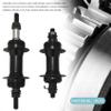Beuiouer 1 Pair 36 Holes Front & Rear Disc Brake for, Compatible with 6-Bolt Disc Brake Thru Axle, Hub for Mountain Bike, black view 4