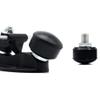 Beuiouer Roller Skate Base Four-Wheel Two-Row Roller Skate Bracket Skateboard Base Bottom Plate Skate Base Bottom Plate Black view 2