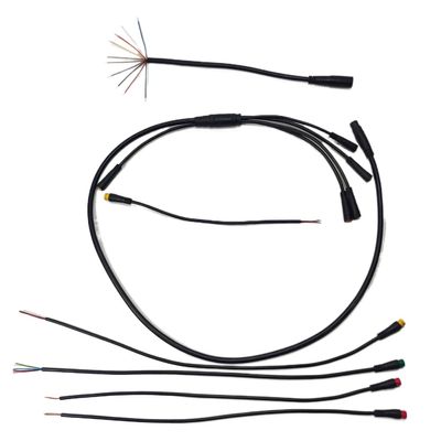 Beuiouer Ebike Electric Bicycle Common Controller Conversion Waterproof Wire Cable DIY 1T5 Throttle Brake Display Headlight, Black