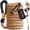 Brobantle Workout Fitness Climbing Rope 30ft, 1.5" Diameter Gym Climbing Rope for Strength Training,Exercise Climbing Rope for Adults Outdoor Indoor view 1