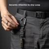 ALPAKA HUB Carabiner: Quick Release Keychain with Magnetic Belt Clip - EDC Carabiner for Keys - Tactical Gear & Backpack Accessories - Attach to ALPAKA Sling Bag, Belt Loops, and More view 2
