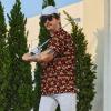 AYUNIX Thanksgiving Golf Shirts for Men Thanksgiving Turkey Golf Polos Short Sleeve Quick Dry Polo Shirt Fall Thankful Shirt view 2