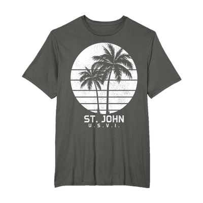 St. John US Virgin Islands USVI Pride Souvenir T-Shirt