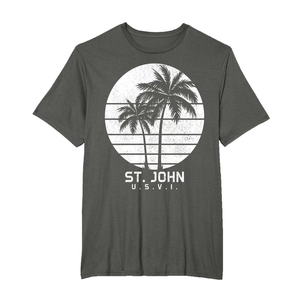 St. John US Virgin Islands USVI Pride Souvenir T-Shirt