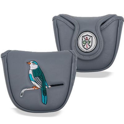 Golf Mallet Putter Cover, Golf Club Cover with Strong Magnetic Closure, PU Leather Waterproof Golf Putter Cover for Scotty Cameron Taylormade Odyssey