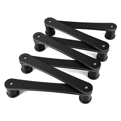 Hohean Hockey Stick Handling Trainer, 7 Sections Lightweight Stickhandling Training Tool for Stick Speed, Reaction Time and Puck Control, On & Off Ice Hockey Training Aid