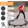 Hohean Hockey Stick Handling Trainer, 7 Sections Lightweight Stickhandling Training Tool for Stick Speed, Reaction Time and Puck Control, On & Off Ice Hockey Training Aid view 4