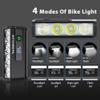 Bike Lights for Night Riding, 200 Lumen Bicycles Front Light with Digital Display, USB Rechargeable Bicycle Light, IPX5 Waterproof Bike Headlight for Adult Kid Mountain (200 Lumen) view 4