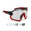 BERTONI Sport Sunglasses Polarized Photochromic Cycling MTB w. Prescription Carrier QUASAR view 1