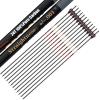 sanlida Archery 100% Pure Carbon Arrows, Dragon 10 Flagship Carbon Hunting Arrows for Compound Bow and Recurve Bow, Professional Standard Hunting Arrows Pack of 12 (+/-.001" Straightness, 300 Spine) view 1