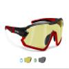 Bertoni Sport Sunglasses Polarized Photochromic Cycling MTB w. Prescription Carrier QUASAR view 1