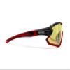Bertoni Sport Sunglasses Polarized Photochromic Cycling MTB w. Prescription Carrier QUASAR view 3