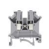 DWFSKZKV 5/10pcs Din Rail Mount Terminal Blocks UK-5N Screw Wire Electrical Terminals Connector Brass Cables 41A 4mm2(5pcs (UK-5N)) view 1