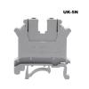 DWFSKZKV 5/10pcs Din Rail Mount Terminal Blocks UK-5N Screw Wire Electrical Terminals Connector Brass Cables 41A 4mm2(5pcs (UK-5N)) view 2