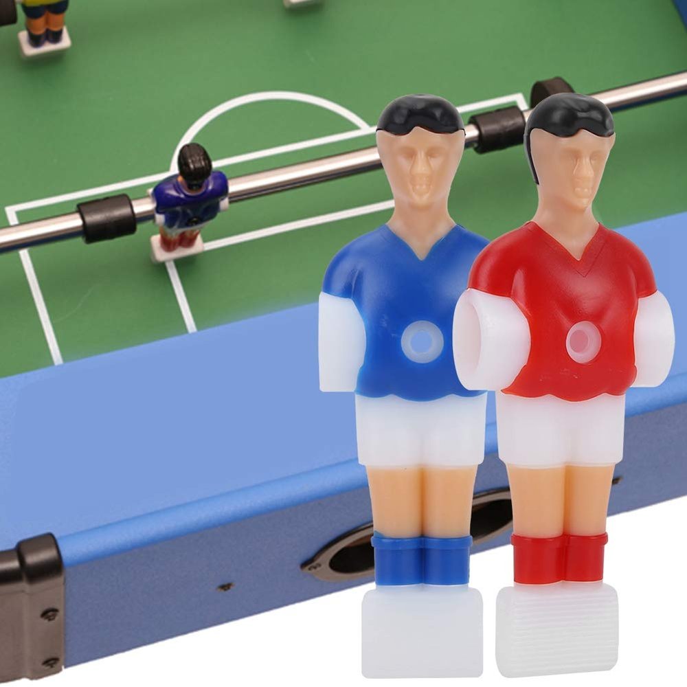 Yctze HighQuality Foosball Player Soccer Games Mini Humanoid Plastic Doll Table Football Machine Accessory Complete Set of Lightweight, Convenient Foosball Table Players